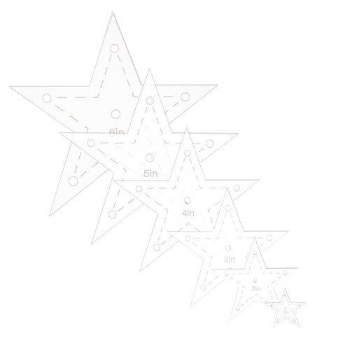 Size quilting template - 6,